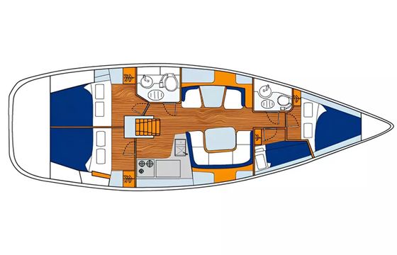 Jeanneau Sun Odyssey 43 Saida
