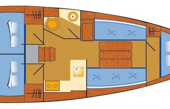 Jeanneau Sun Odyssey 349 Ana