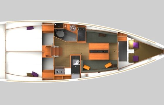 Jeanneau Sun Odyssey 349 Moussaillon