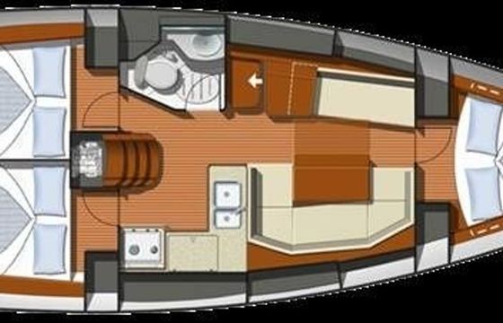 Jeanneau Sun Odyssey 36i Pivo Sat