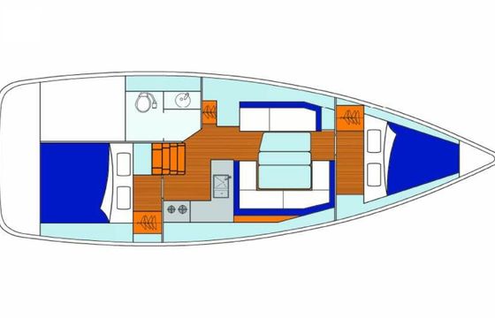Jeanneau Sun Odyssey 349 Sunsail 19