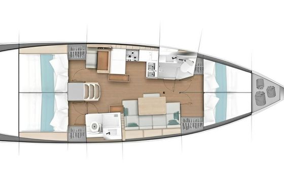 Jeanneau Sun Odyssey 440 Simoun