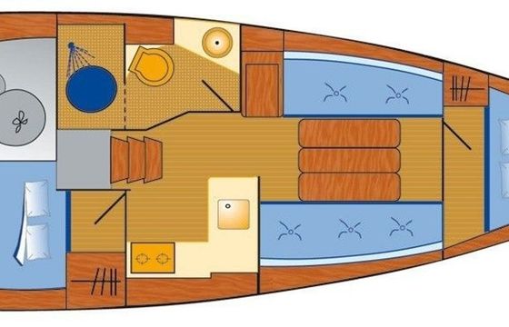 Jeanneau Sun Odyssey 349 Toupty