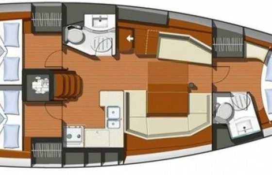 Jeanneau Sun Odyssey 42 i Posidonia
