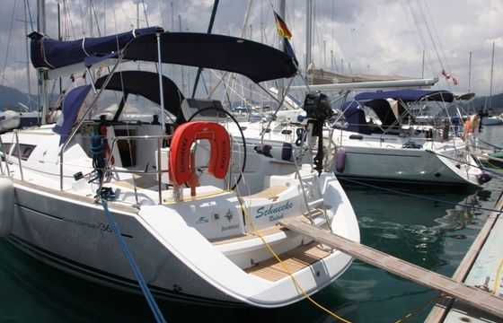 Jeanneau Sun Odyssey 36 Schnecke