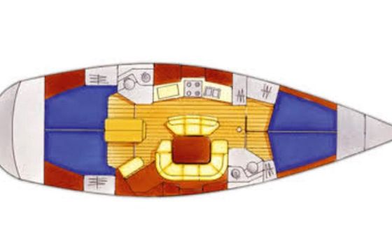 Jeanneau Sun Odyssey 45 Voreas Velaki