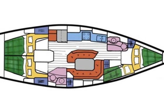Jeanneau Sun Odyssey 42 Stefi