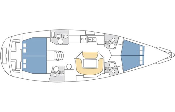 Jeanneau Sun Odyssey 49 Ana B.