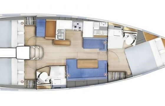 Jeanneau Sun Odyssey 410 Saint Raphael