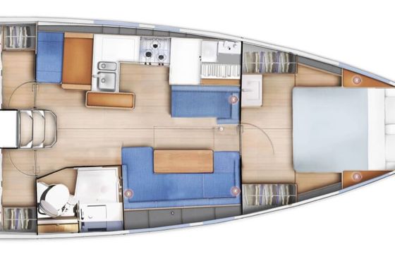 Jeanneau Sun Odyssey 410 Saravah