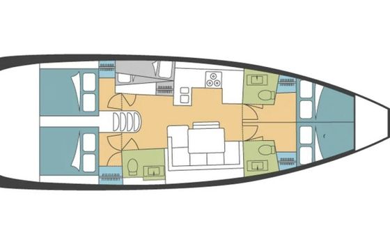 Jeanneau Sun Odyssey 490 Vino Blanco