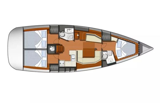 Jeanneau Sun Odyssey 42 Praha
