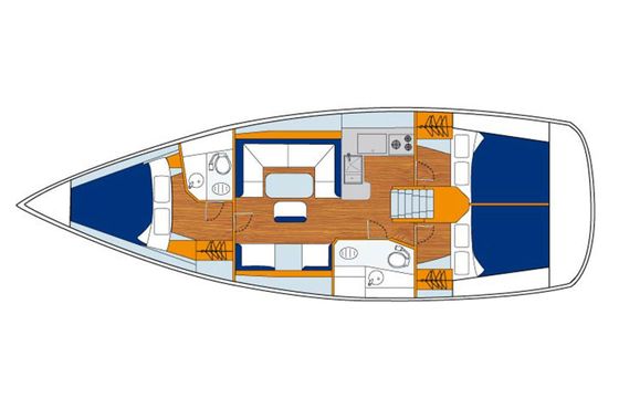 Jeanneau Sun Odyssey 419 Sunsail 19