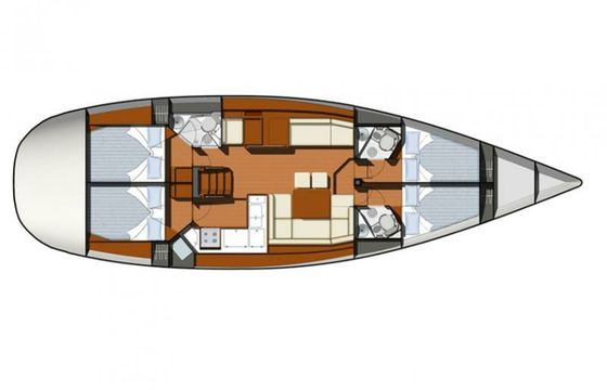Jeanneau Sun Odyssey 50DS Atto Tre