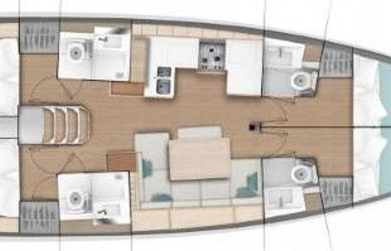 Jeanneau Sun Odyssey 490 Captain Jack Sparrow