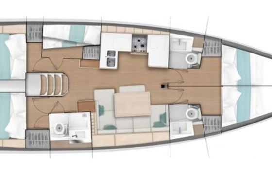 Jeanneau Sun Odyssey 490 Persik