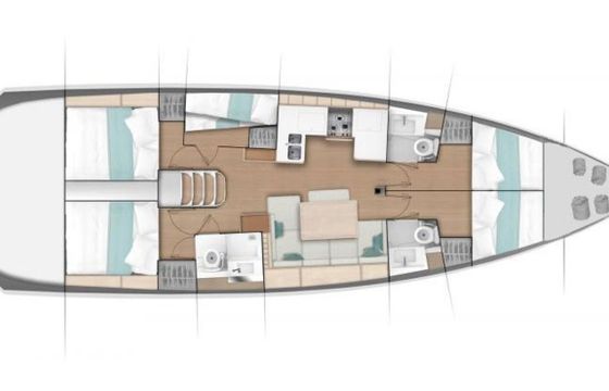 Jeanneau Sun Odyssey 490 Pollux