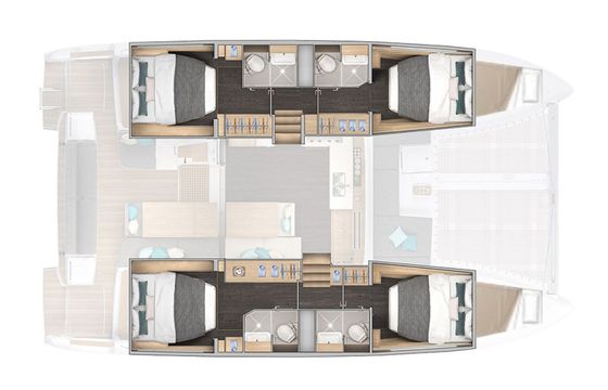 Lagoon 43 Sail la Vie