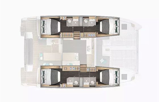 Lagoon 43 White Pearl