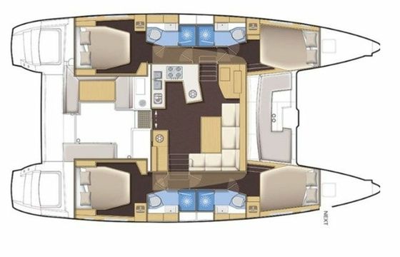 Lagoon 450 F Snitram
