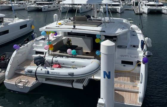 Lagoon 46 Happy Fluke