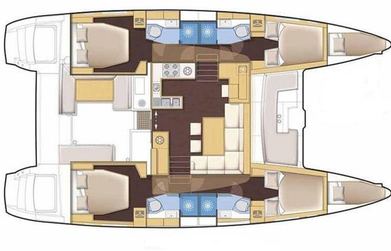 Lagoon 46 Mare Azul