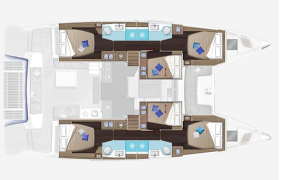 Lagoon 51 Nevera