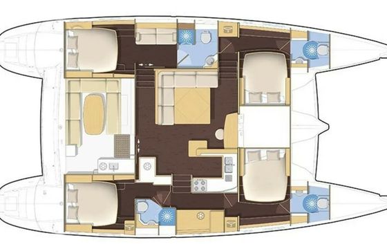 Lagoon 500 Bossa Nova 1