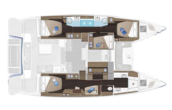Lagoon 51 Catwalk