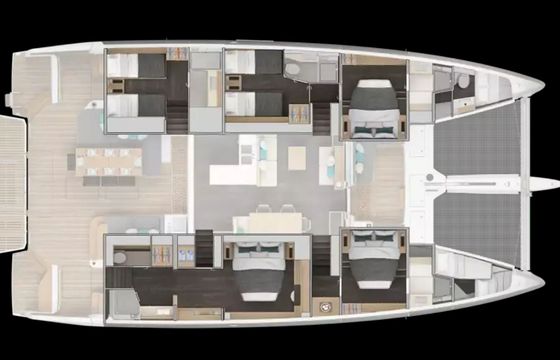 Lagoon 60 Catwalk 1