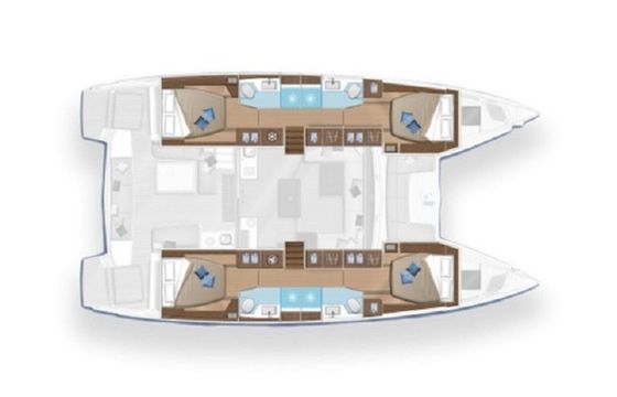 Lagoon 50 Sail La Vie