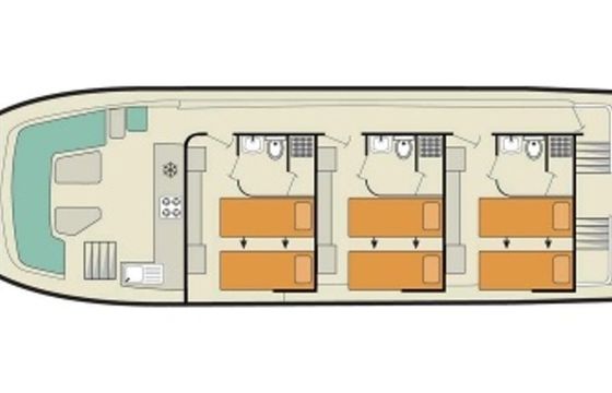 Le Boat Vision 3 Comfort Plus 6