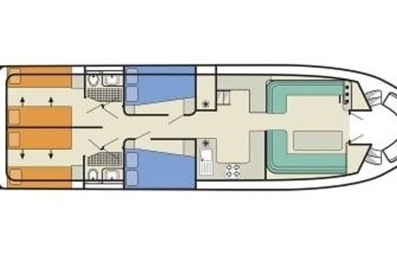 Le Boat Salsa B Comfort 6