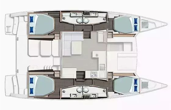 Leopard 42 Sunsail 25