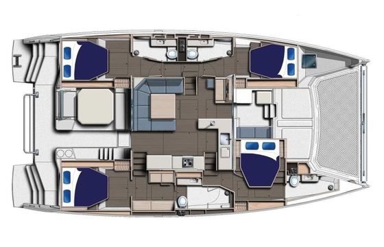 Leopard 50 Moorings 25