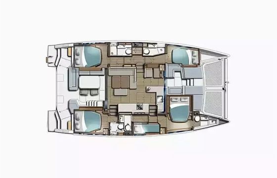 Leopard 46 Sunsail 25