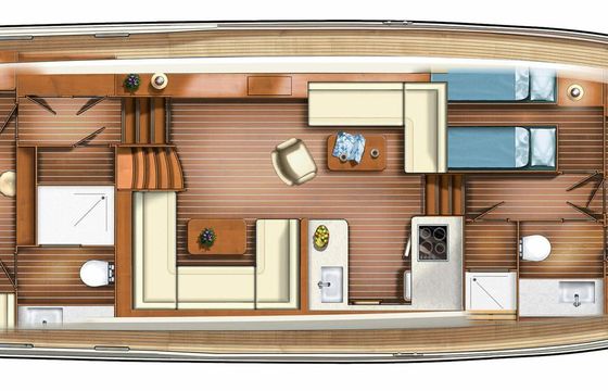 Linssen Grand Sturdy 500 AC Variotop Blueberry