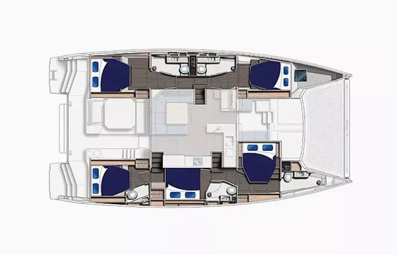 Leopard 50 Moorings 23