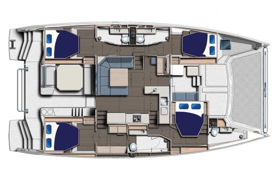 Leopard 50 Moorings 22