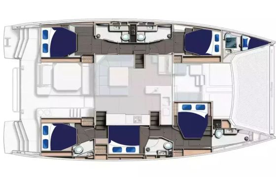 Leopard 50 Moorings 24
