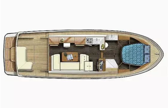 Linssen GS 34.9 Sedan Salida