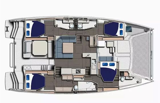 Leopard 50 Moorings 23