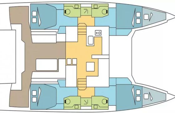 Nautitech 46 Fly Cosmic Princess 4