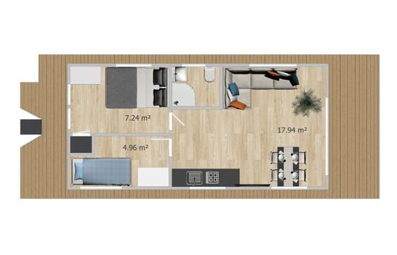 Mein Hausboot HB 05 Sonnenschein