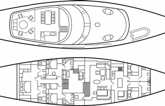 Perini Navi 118 Gitana