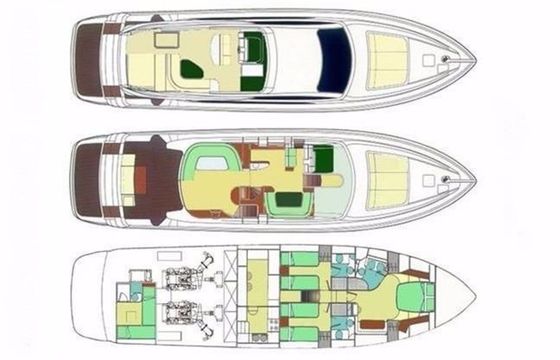 Riva 70 Dolce Vita Aria Blue