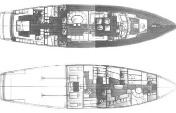 Porsius Motorsailer White Star
