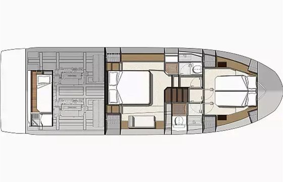 Prestige 460 Fly Aluma D.B