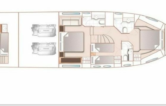 Princess 60 Fly Blue Bird