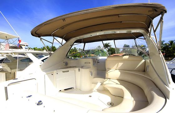 Sea Ray 425 Champagne Girl